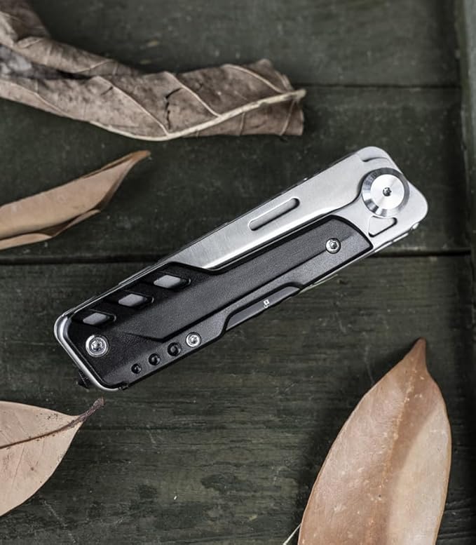 GHK12 Multitool with Detachable Scissors - Essential Every Day Carry Gear for Men