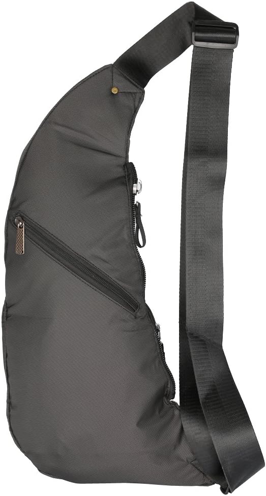 Nylon Sling Chest Bag Daypack Bicycle Travel Gym Backpack