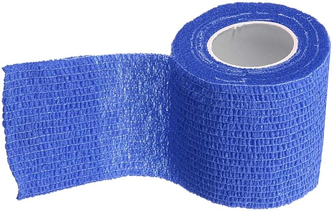 ESUPPORT 2 Inches X 5 Yards Self Adherent Cohesive Wrap Bandages Strong Elastic First Aid Tape for Wrist Ankle Pack of 10