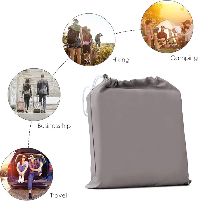 Sleeping Bag Liner Camping Travel Home Bed Sheet Lightweight Breathable Hotel Compact Sacks