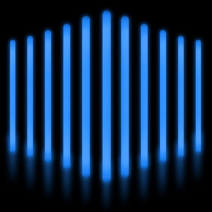 12 PCS 14 Inch Industry Grade Glow Sticks Bulk Emergency Jumbo Light Sticks Glow in The Dark Bright Large Glow Sticks for Camping,Hiking,Hurricane, Earthquake, Survival Kit Accessories