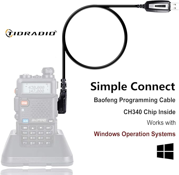 BaoFeng UV-5R 8 Watt Ham Radio BaoFeng Radio with Extra 1800mAh Battery and 771 Antenna Dual Band Ham Radio Handheld Includes Full Kit Walkie Talkie