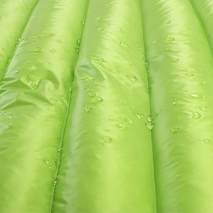 Mini 6 Degree 800FP Goose Down Sleeping Bag Ultralight Down Sleeping Bag for Backpacking and Camping for Men & Women (Green, Regular)