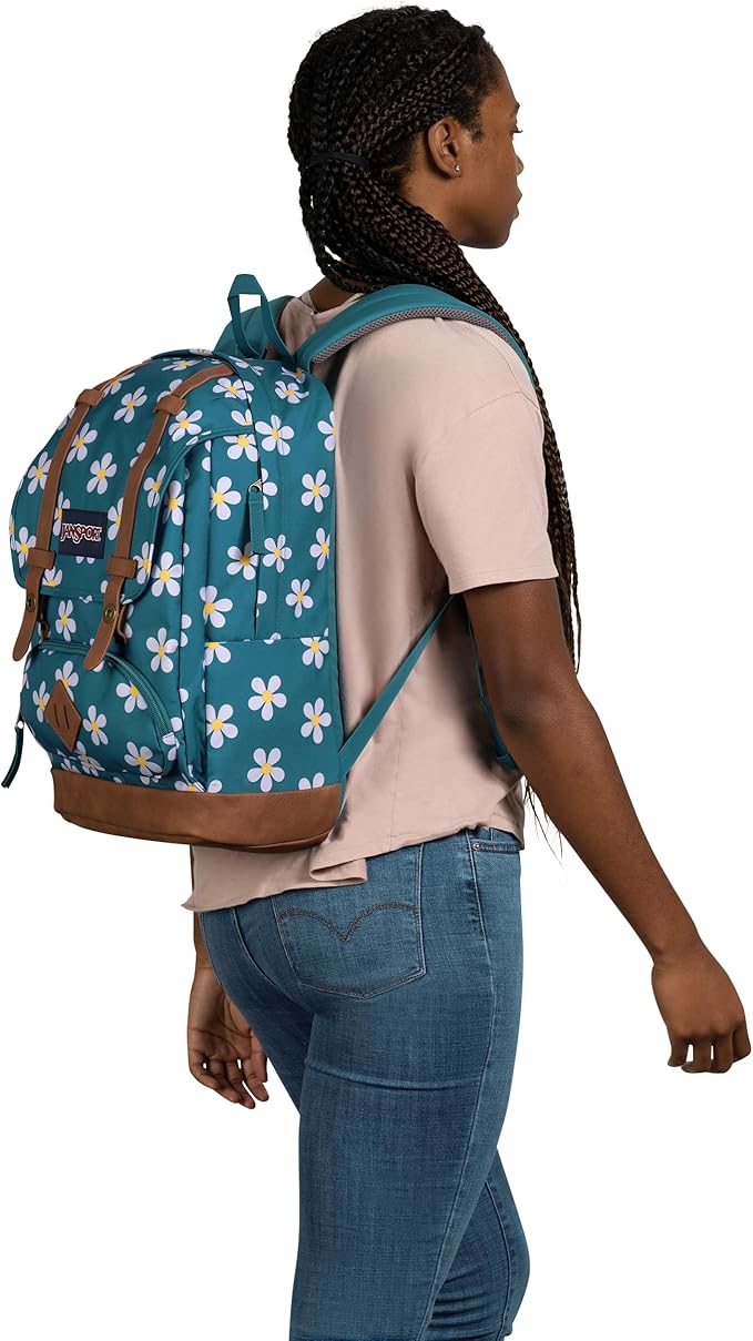 JANSPORT CORTLANDT Large Backpack, Precious Petals, One Size, Cortlandt