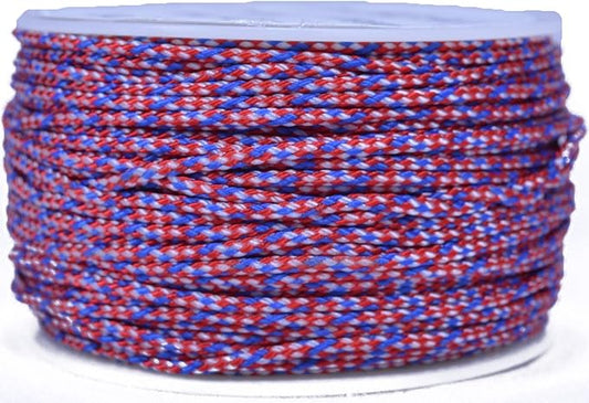 BORED? PARACORD! Nylon Micro Cord - 125 or 1000 Foot Spool Options - 70+ Colors and Patterns - 1.18mm Cord