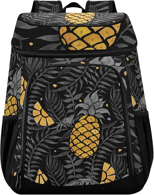 Cooler Backpack Insulated Leak Proof Beach Cooler Bag 30 Cans Waterproof Lightweight Soft Lunch Picnic Cooler for Men Women