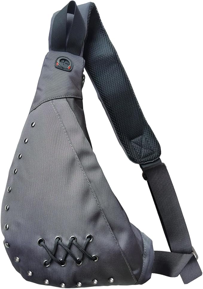 Nylon Sling Chest Bag Daypack Bicycle Travel Gym Backpack