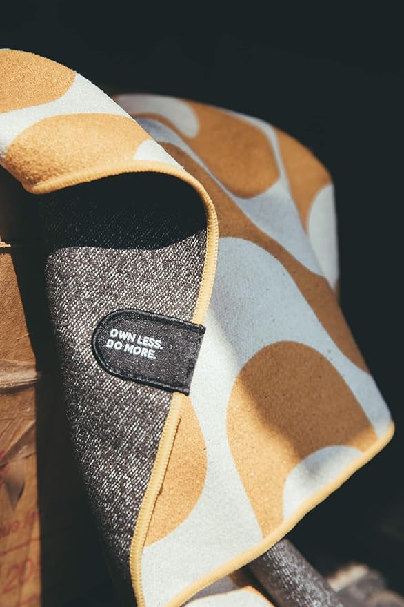 Nomadix Original Towel - Perfect for Beach, Pool, Travel, Camping, Yoga - Made with Recycled Materials - Super Absorbent - Sand Resistant