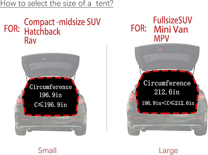 Hasika Canopy Tent Easy Set Up Sun Shade with Mesh Netting for Camping Road Trip Park Waterproof 3000MM UPF 50+ Gray