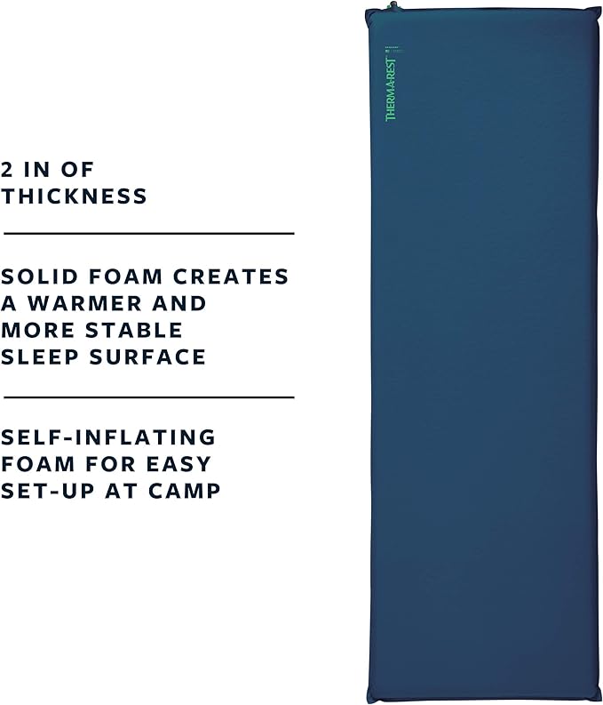 Therm-a-Rest Basecamp Self-Inflating Camping Sleeping Pad