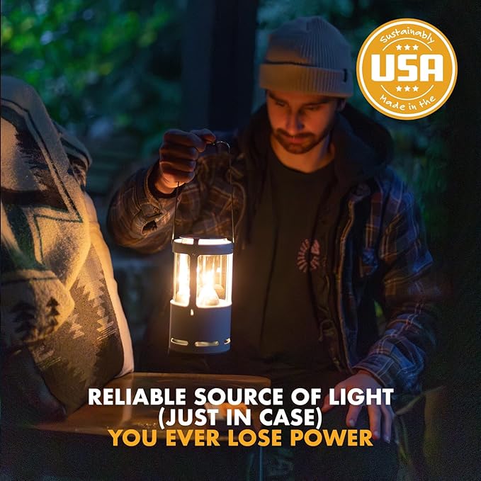 UCO 12-Hour Natural Beeswax Long-Burning Candles for UCO Candle Lanterns and Emergency Preparedness, Made in USA