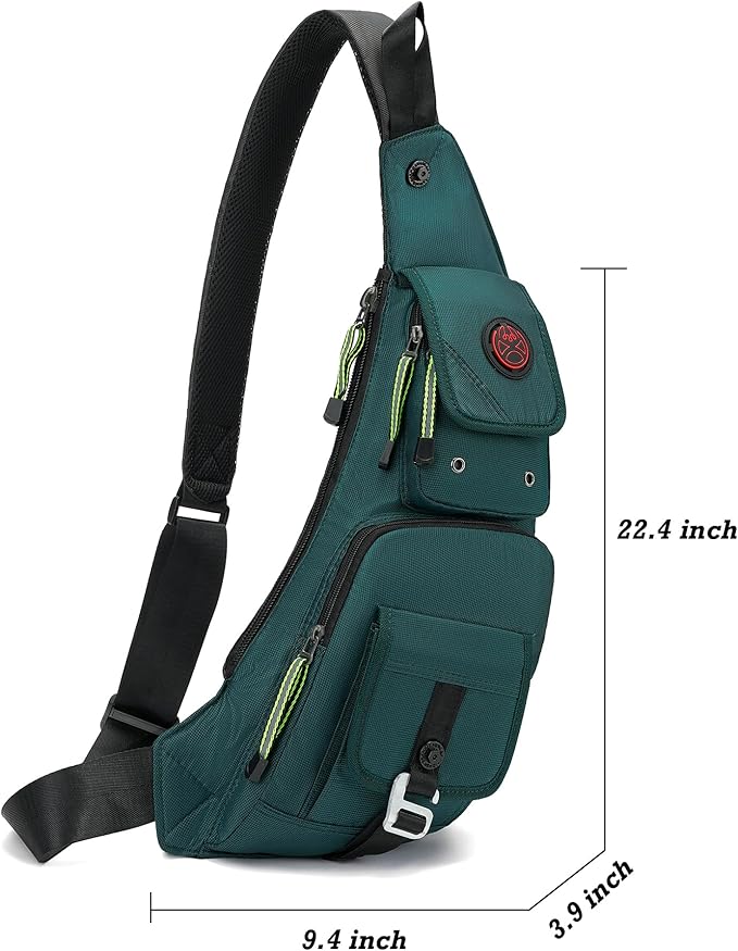NICGID Sling Bag Chest Shoulder Backpack Crossbody Bags Casual Daypack for Men Women