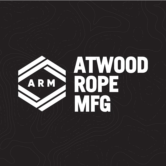 Atwood Rope MFG 275 Tactical Paracord 100 Feet 4-Strand Core Nylon Parachute Cord Outside Survival Gear Made in USA | Lanyards, Bracelets, Handle Wraps, Keychain (Tan)