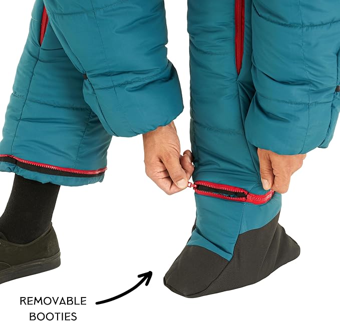 Selk'bag Original Wearable Sleeping Bag - Outdoor & Indoor Sleeping Bags - Sleeping Bag Suit - Temp Rating 35 to 44 Degrees F