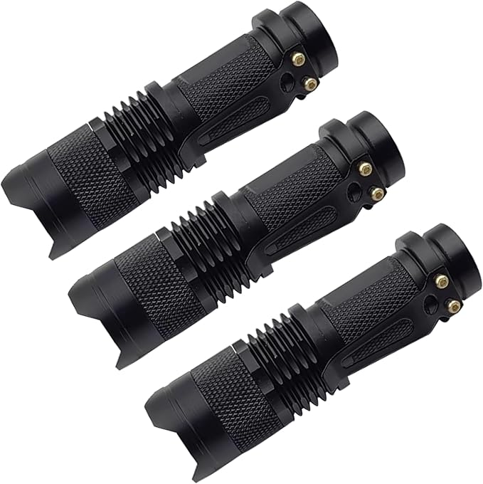 Red Light Flashlight, Single Mode Mini LED Flashlight for Astronomy, Aviation, Outdoor Activities, Night Observation