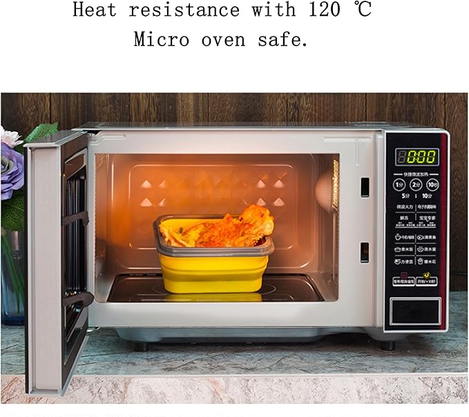 Mess Kit for Camping 1 Person Food Grade Collapsible Bowl and Cup with Lids and Spork, Includes Bear Luch Bag Backpacking Gear for Outdoor Camping, Hiking, Travel, Toddler Snacks