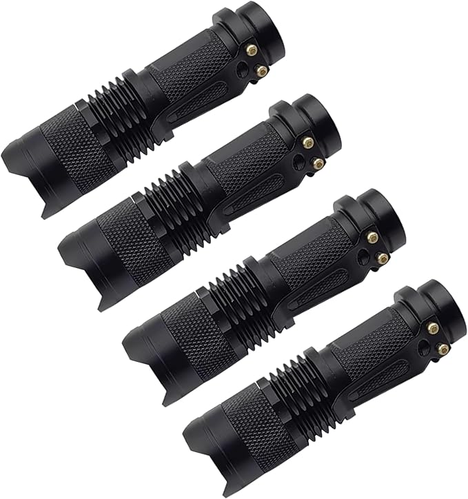 Red Light Flashlight, Single Mode Mini LED Flashlight for Astronomy, Aviation, Outdoor Activities, Night Observation