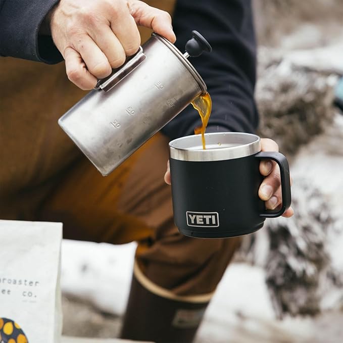 YETI Rambler 14 oz Stackable Mug, Vacuum Insulated, Stainless Steel with MagSlider Lid, Key Lime