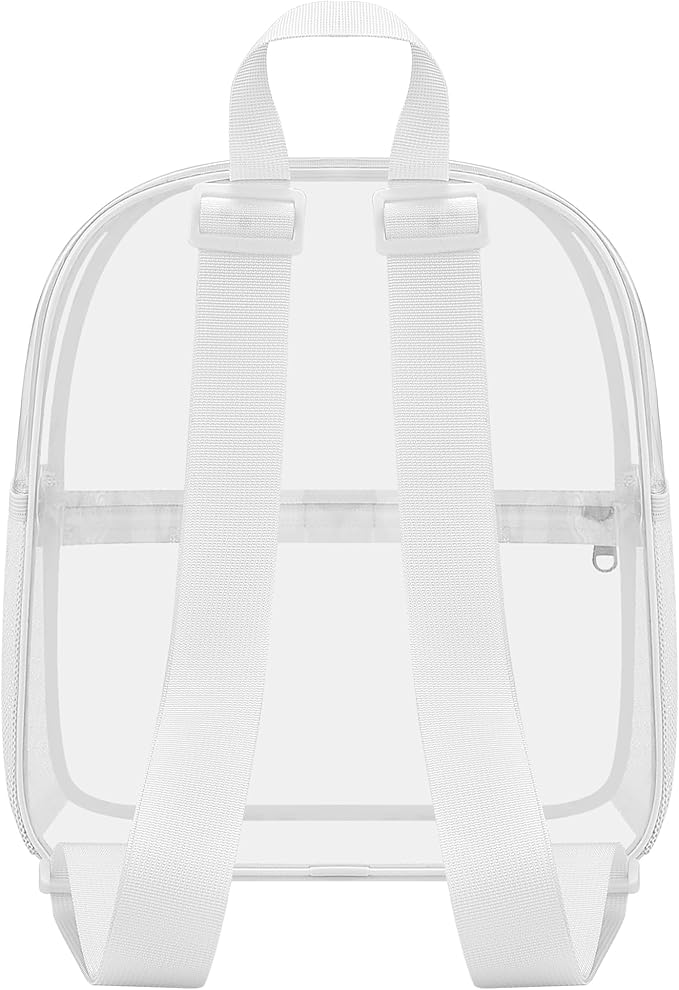 Oraben Clear Backpack for Stadium Events Stadium Backpack Waterproof 12x6x12 Clear Bag for Adult Concert Sport Work