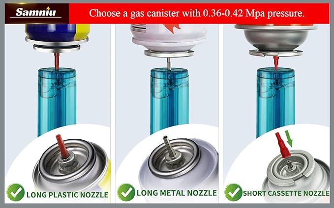 4 Pack of Torch Lighter, Jet Flame, Butane gas, Mini Refillable Windproof Lighters, for candle, fireplace, grill (Gas not Included)