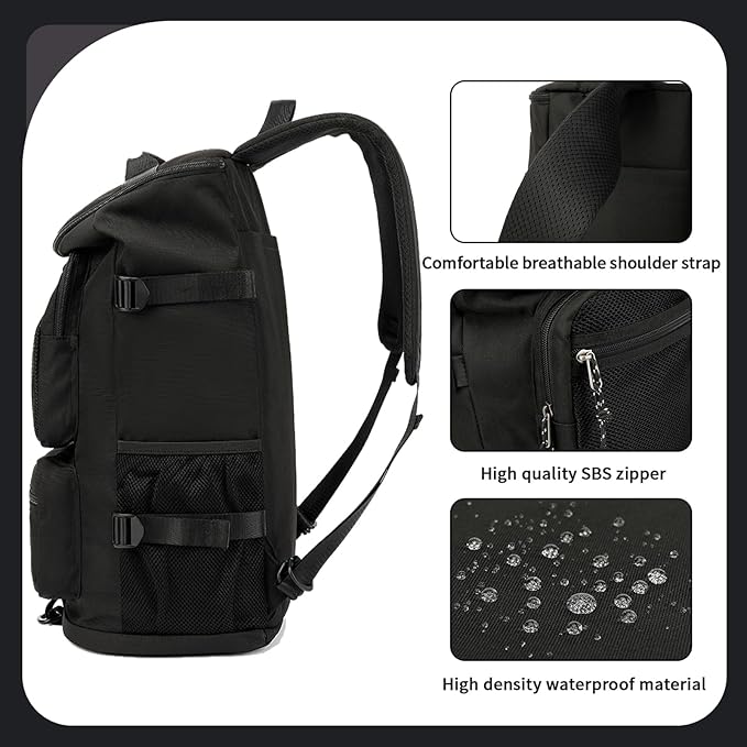 gym duffel bag backpack wrestling bag with shoe compartment 4 kinds of back method waterproof sports walking laptop