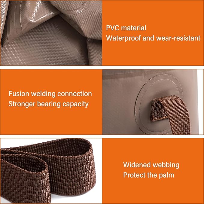 Multifunctional Portable Folding Bucket Collapsible Bucket with Handle Lightweight Folding Container Wash Basin for Camping Traveling Fishing Foot Soaking Gardening 2.6 Gallon (10L)
