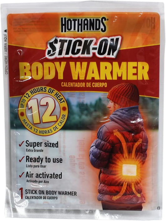 HotHands HH1ADHPDQ240E Body Warmer, 5 in. x 3-3/4 in.
