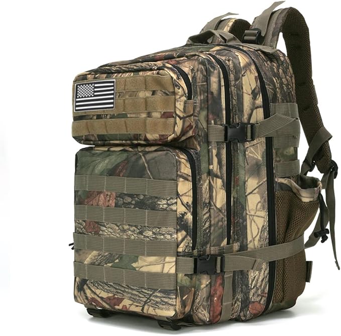 Military Tactical Backpack Army 3 Days Assault Pack Bag Large Rucksack with Molle System Hiking Treeking Rucksack