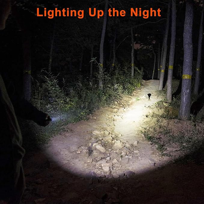 800LM Mini EDC Keychain Flashlight, 8 Modes Rechargeable Flashlights with 3 Color Lights, Portable Pocket LED & COB Flashlight with Clip for Emergency/Camping/Work, Warning Flash, Waterproof