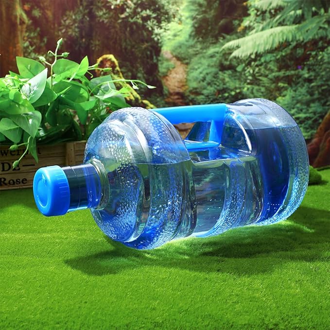 Kisangel 1.3 Gallon Kettle 5L Water Barrel Water Bottle with Handle Hiking Jug Bottle for Travel Sport Container Accessories
