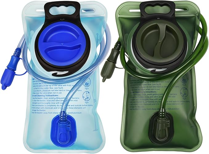1/2/4/8 Pack Hydration Bladder, 1.5L/2L/2.5L/3L Water Reservoir, Leakproof Water Bladder Hydration Pack, Large Opening Water Storage Bladder Bag, for Cycling Hiking Camping