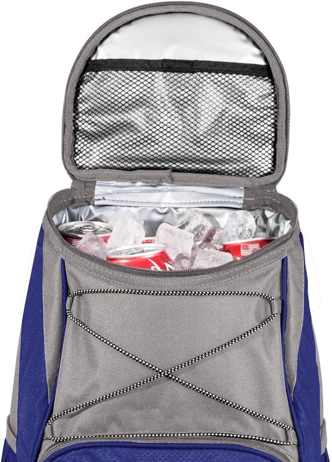 Picnic Time NFL PTX Backpack Cooler - Soft Cooler Backpack - Insulated Lunch Bag