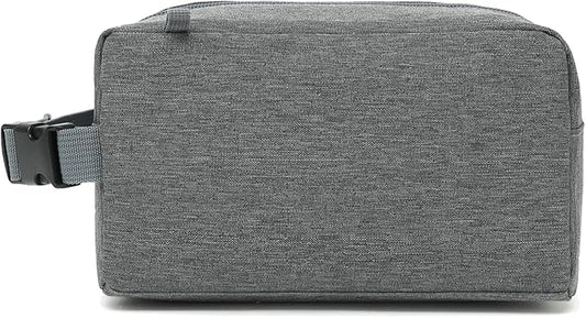 Snack Bags Mini Cooler lunch Bag Freezer Insulated Lunch Box Pouch with Buckle for Adults Work Travel,Grey