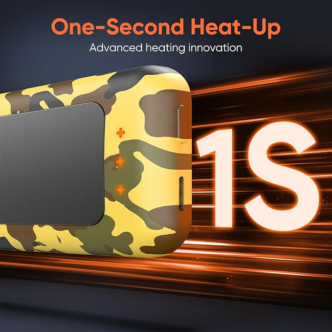 Hand Warmers Rechargeable, 2 Pack 6400mAh Electric Hand Warmer, 16 Hours Lasting, Great for Outdoors, Camping, Gifts for Men Women