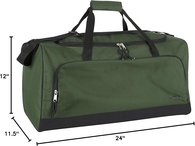 Lightweight Canvas Duffle Bags for Men & Women For Traveling, the Gym, and as Sports Equipment Bag/Organizer