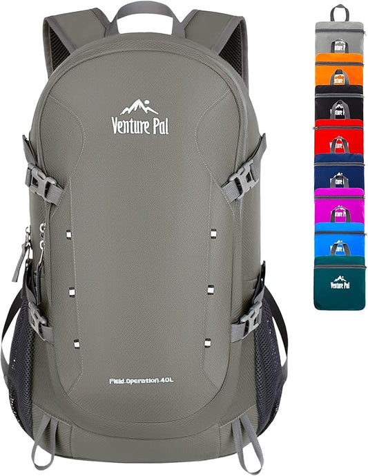 Venture Pal 40L Lightweight Packable Travel Hiking Backpack Daypack