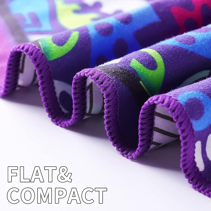 Genovega Microfiber Compact Sandproof Pool Beach Towel Blanket - Quick Fast Dry Sand Free Proof Outdoor Clearance Thin Camping Travel Swim Towels Personalized Girls Women Men Adults Friend Gift Boho