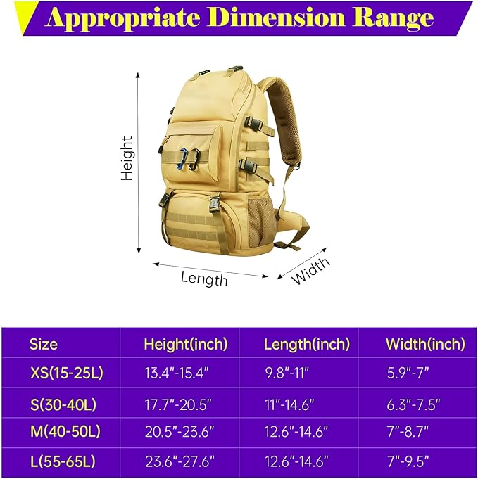 Waterproof Backpack Rain Cover with Reflective Strip for Mountaineering, Traveling, Cycling, Camping and Outdoor
