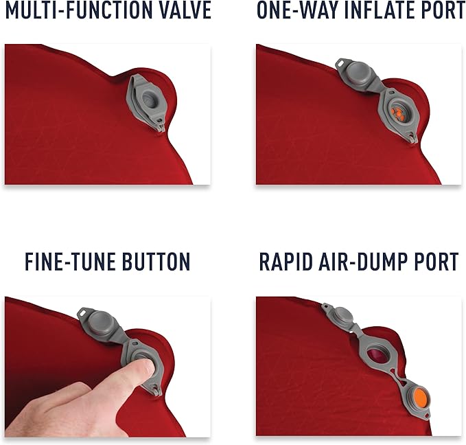 Sea to Summit Comfort Plus Self-Inflating Foam Sleeping Pad for Camping