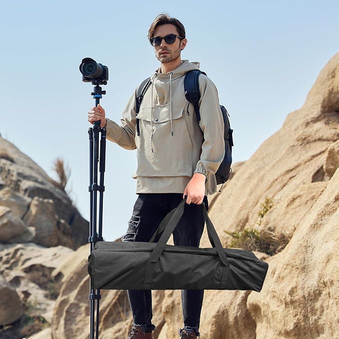 INFANZIA Duffel Travel Sports Equipment Bag, Long Luggage Bag with Upgrade Zipper Water Resistant, Extra Large Foldable Storage Bag for Camping, Tent, Tripod, Fishing(35x7x7 inch,2PCS)