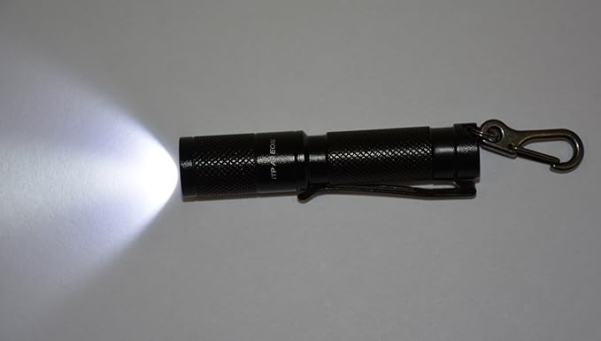ITP A3 EOS 150 Lumen 3 Outputs and Strobe CREE XP-G2 LED Keychain Flashlight 2016 Edition 1X AAA Battery (Not Included)