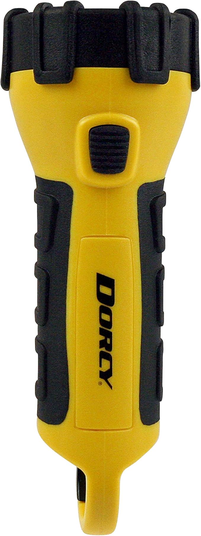 Dorcy 41-2524 2 pk Floating LED Flashlight with Carabineer Clip, 150 Lumens, Yellow