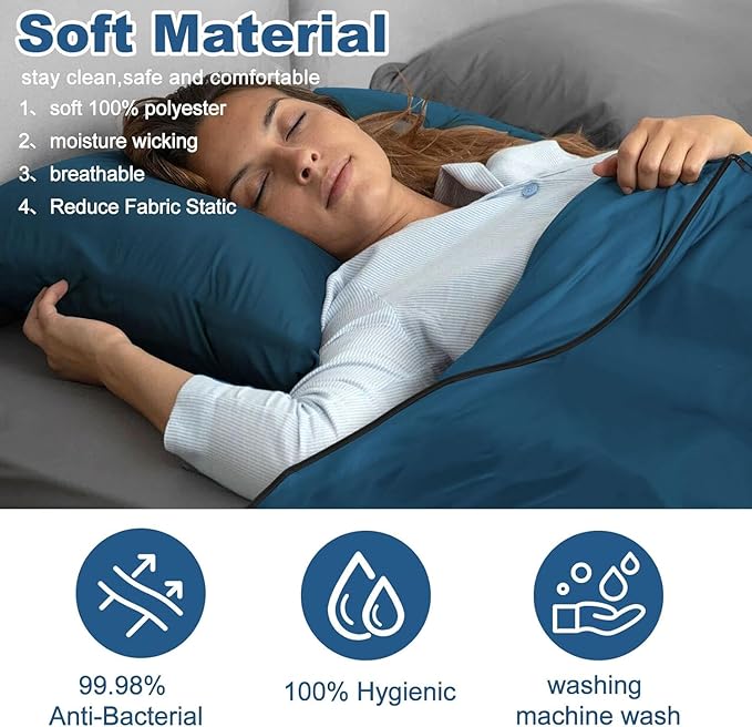 Sleeping Bag Liner, Ultralight Sleeping Bag Liner 86.6 * 35.5 inch Hotel Sleeping Sack for Adults,Ultralight Travel Sheet & Adult Sleep Sack, Camping Sheets Travel Sleep Sack for Backpacking