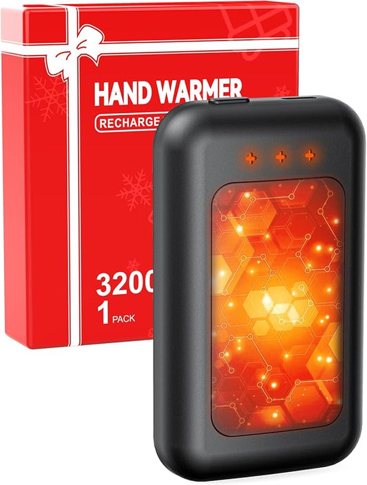 Hand Warmers Rechargeable, Electric Hand Warmer, 16 Hours Lasting, Great for Outdoors, Camping, Gifts for Women Men