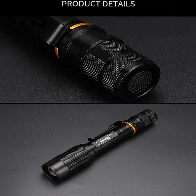 Brightes Flashlight high lumens,Powerful Tactical Flashlights,Adjustable Focus,Waterproof LED Flashlights for Camping Emergencies