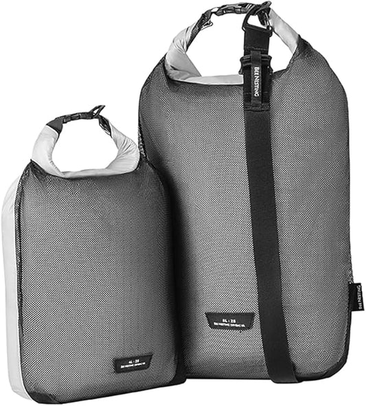 Waterproof dry sack Lightweight Dry Bag Soft and comfortable stuff sacks for backpacking Rafting Boating Camping(4L,8L) (Grey, 4L 8L)