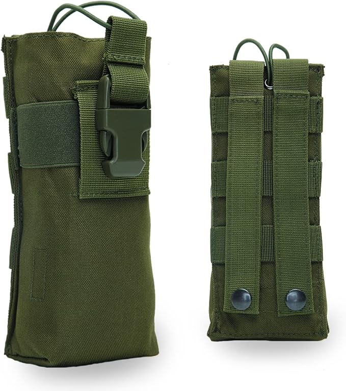 AR-152 Radio Pouch Tactical Radio Holder Radio Case Molle Radio Bag Nylon for GPS Phone AR-152 UV-5R 3800mAh Two Way Radio Walkie Talkies