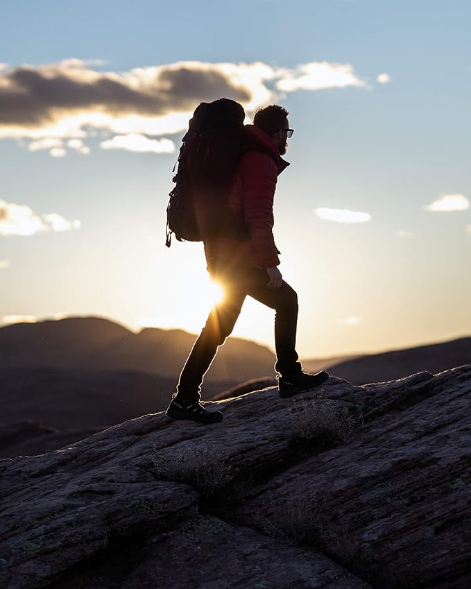 TETON 55L Scout Internal Frame Backpack for Hiking, Camping, Backpacking, Rain Cover Included