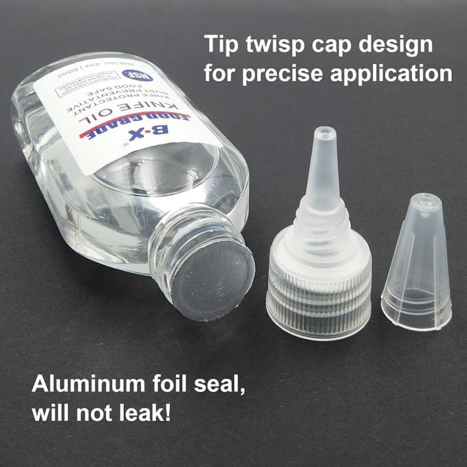 Camping Knife Oil for Honing, Maintaining, Clearning Camping Knives
