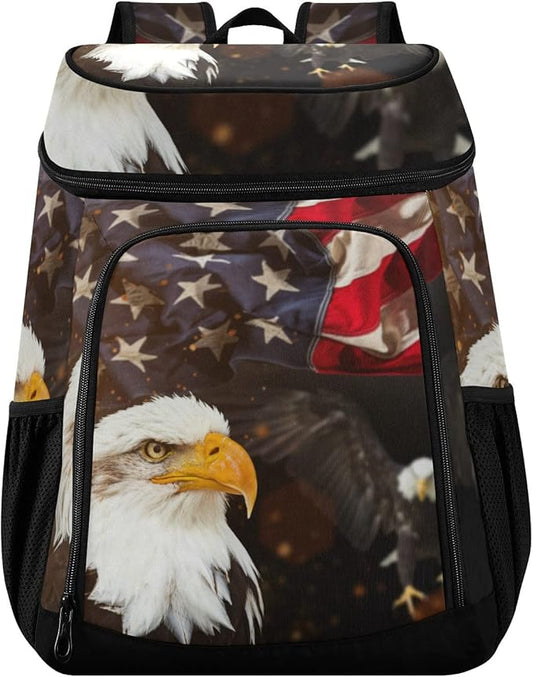 Cooler Backpack Insulated Leak Proof Beach Cooler Bag 30 Cans Waterproof Lightweight Soft Lunch Picnic Cooler for Men Women